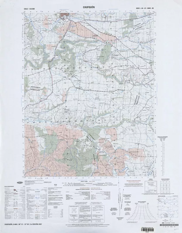 Chufquén  [material cartográfico] Instituto Geográfico Militar.