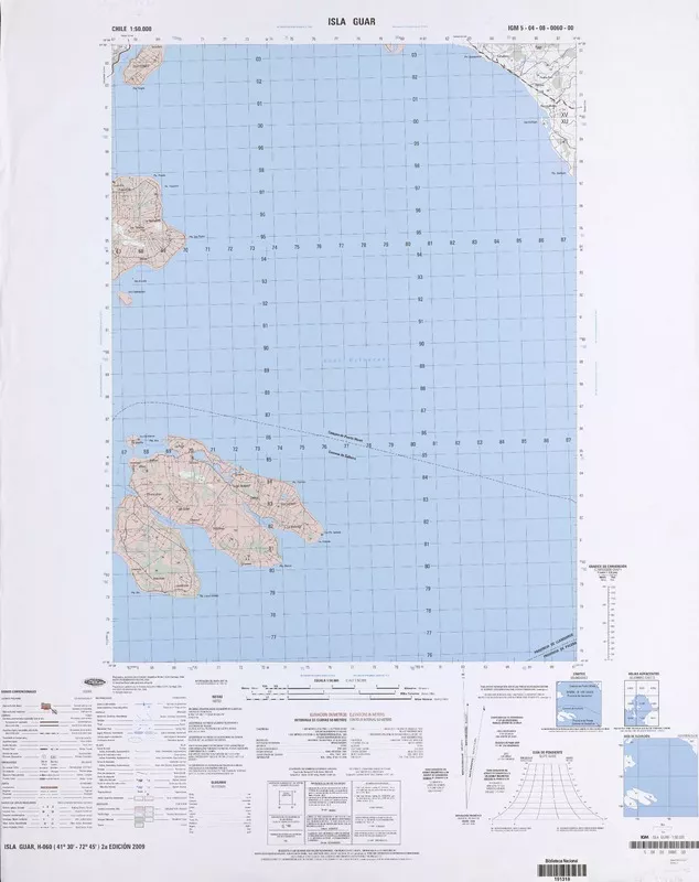 Isla Guar  [material cartográfico] Instituto Geográfico Militar.