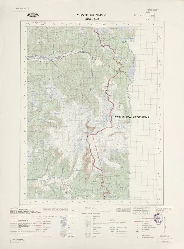 Monte Tronador  [material cartográfico] Instituto Geográfico Militar de Chile.