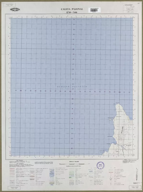 Caleta Pajonal  [material cartográfico] Instituto Geográfico Militar de Chile.