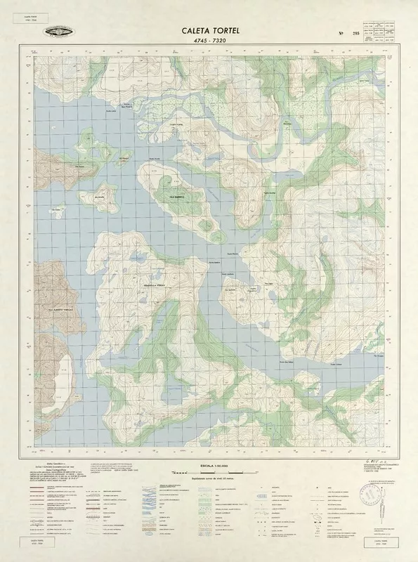 Caleta Tortel  [material cartográfico] Instituto Geográfico Militar de Chile.