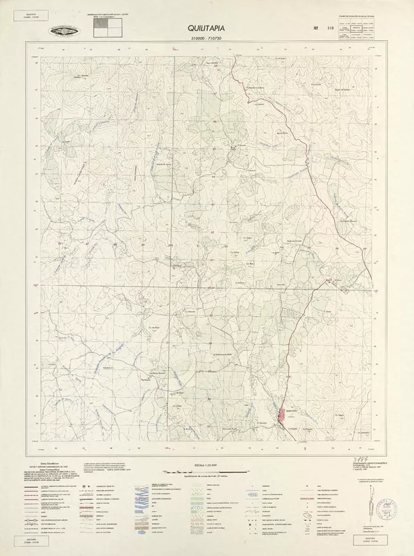 Quilitapia  [material cartográfico] Instituto Geográfico Militar de Chile.