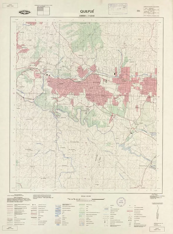 Quilpué  [material cartográfico] Instituto Geográfico Militar de Chile.