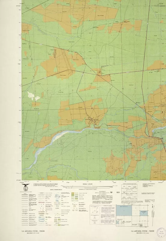 La Aguada  [material cartográfico] Instituto Geográfico Militar de Chile.