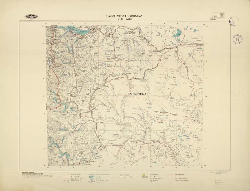 Lago Vidal Gormaz  [material cartográfico] Instituto Geográfico Militar de Chile.