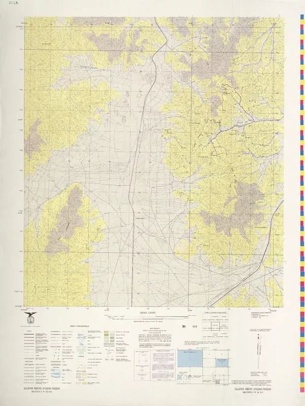 Llano Seco  [material cartográfico] Instituto Geográfico Militar de Chile.