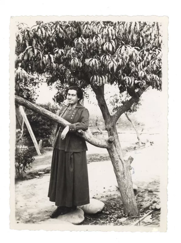 [Retrato de Gabriela Mistral en Los Andes]  [fotografía].
