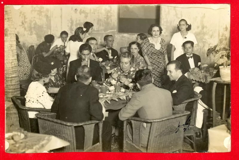 [Cena ofrecida a Gabriela Mistral en Guayaquil (Ecuador)]  [fotografía]