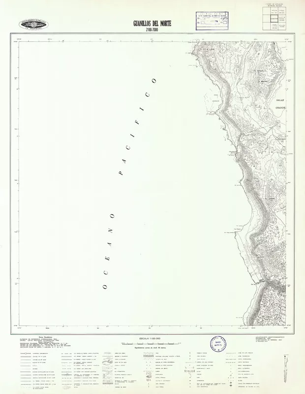 Guanillos del Norte  [material cartográfico] Instituto Geográfico Militar de Chile.