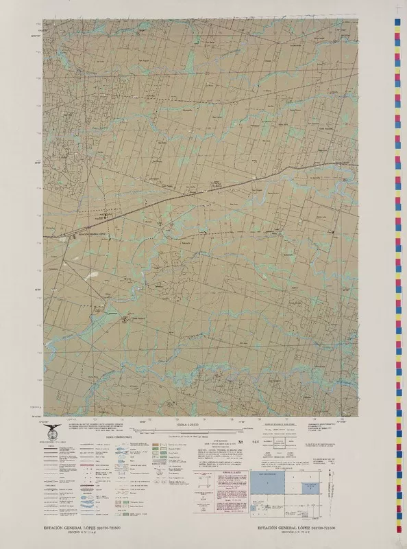 Estación General López  [material cartográfico] Instituto Geográfico Militar de Chile.