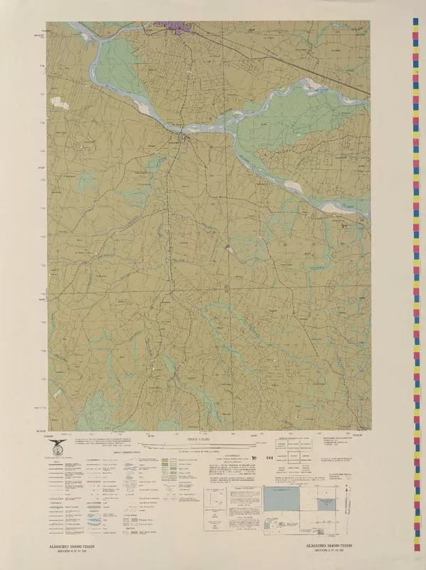Almagro  [material cartográfico] Instituto Geográfico Militar de Chile.