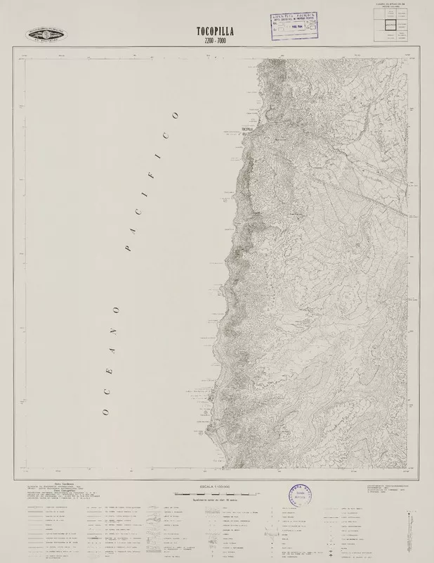 Tocopilla  [material cartográfico] Instituto Geográfico Militar de Chile.