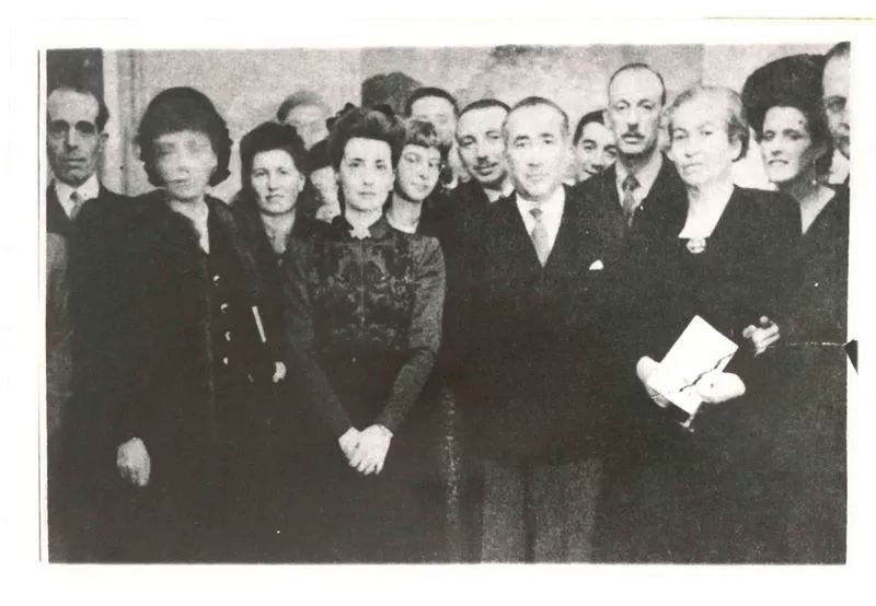 [Homenaje a Gabriela Mistral]  [fotografía].