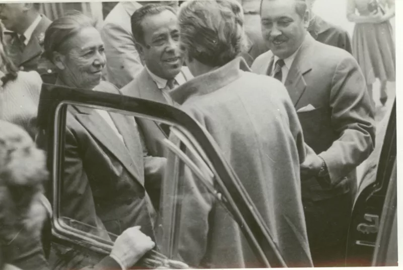 [Homenaje a Gabriela Mistral en Vicuña]  [fotografía]