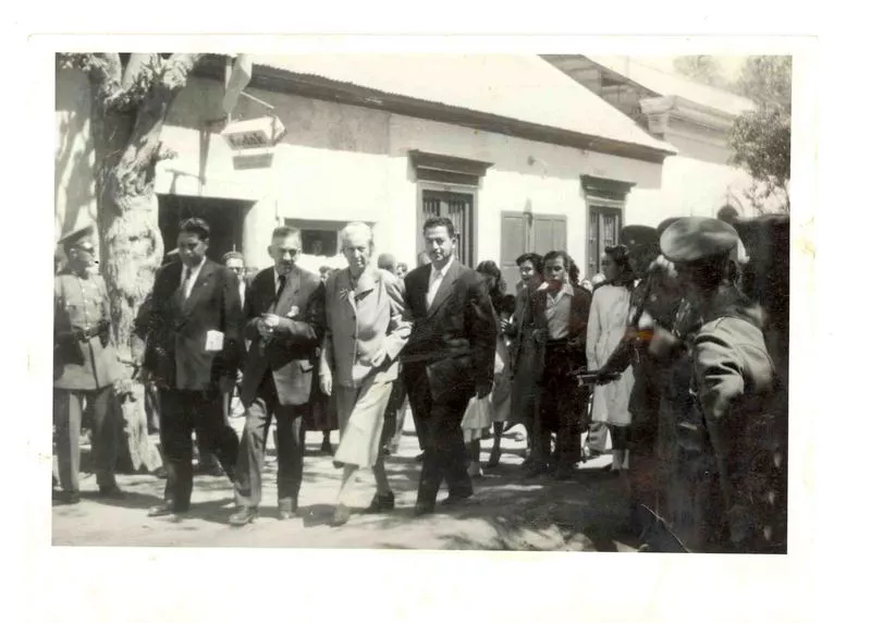 [Homenaje a Gabriela Mistral]  [fotografía].
