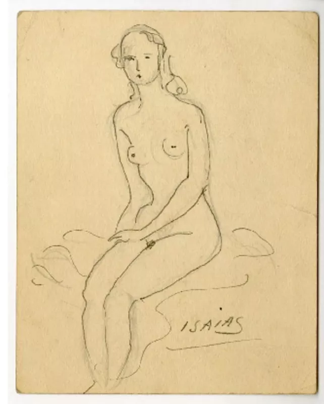 [Boceto]  [Original de arte] Isaías Cabezón.