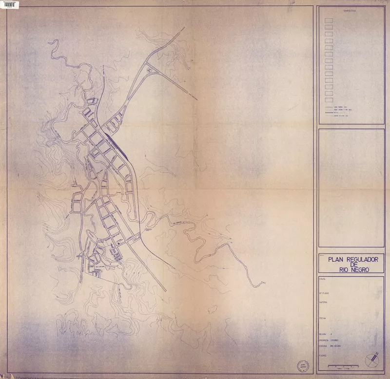 Plan regulador de Río Negro  [material cartográfico]