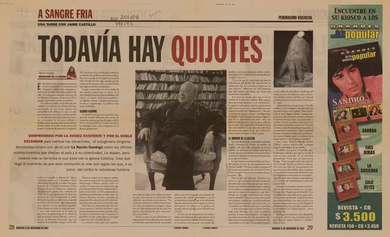 Todavía hay quijotes  [artículo] Myriam Verdugo.