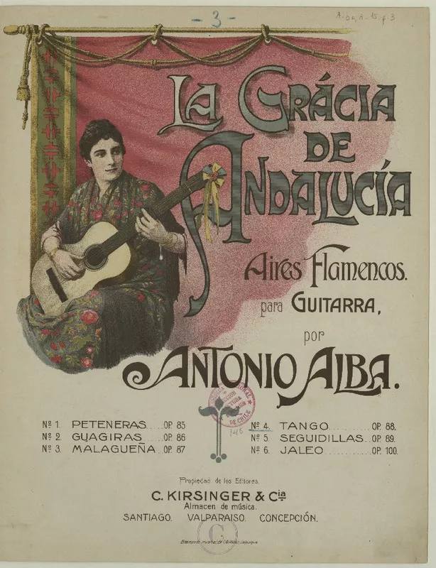 Tango para guitarra [música] : Antonio Alba.