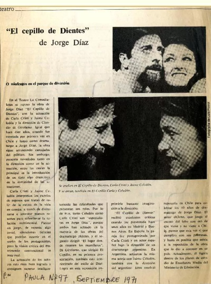 El Cepillo de dientes  [artículo]