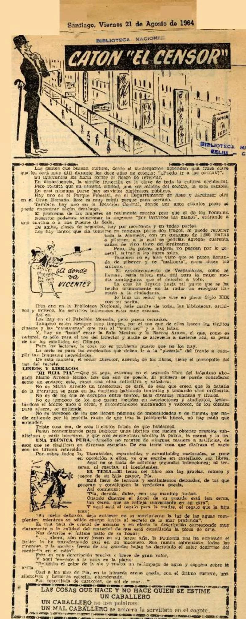 Catón, "el censor"  [artículo].