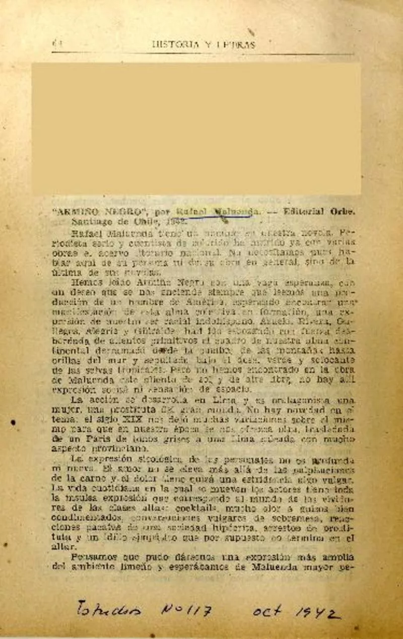 "Armiño Negro"  [artículo] J.F.P.