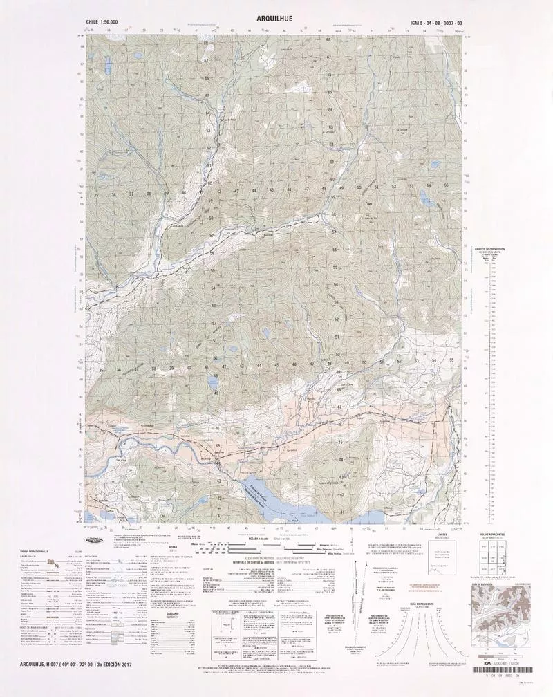 Arquilhue  [material cartográfico] Instituto Geográfico Militar.