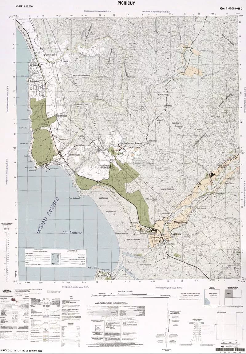 Pichicuy  [material cartográfico] Instituto Geográfico Militar.