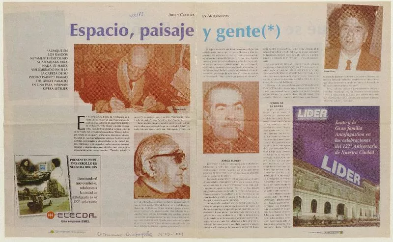 Espacio, paisaje y gente.  [artículo]