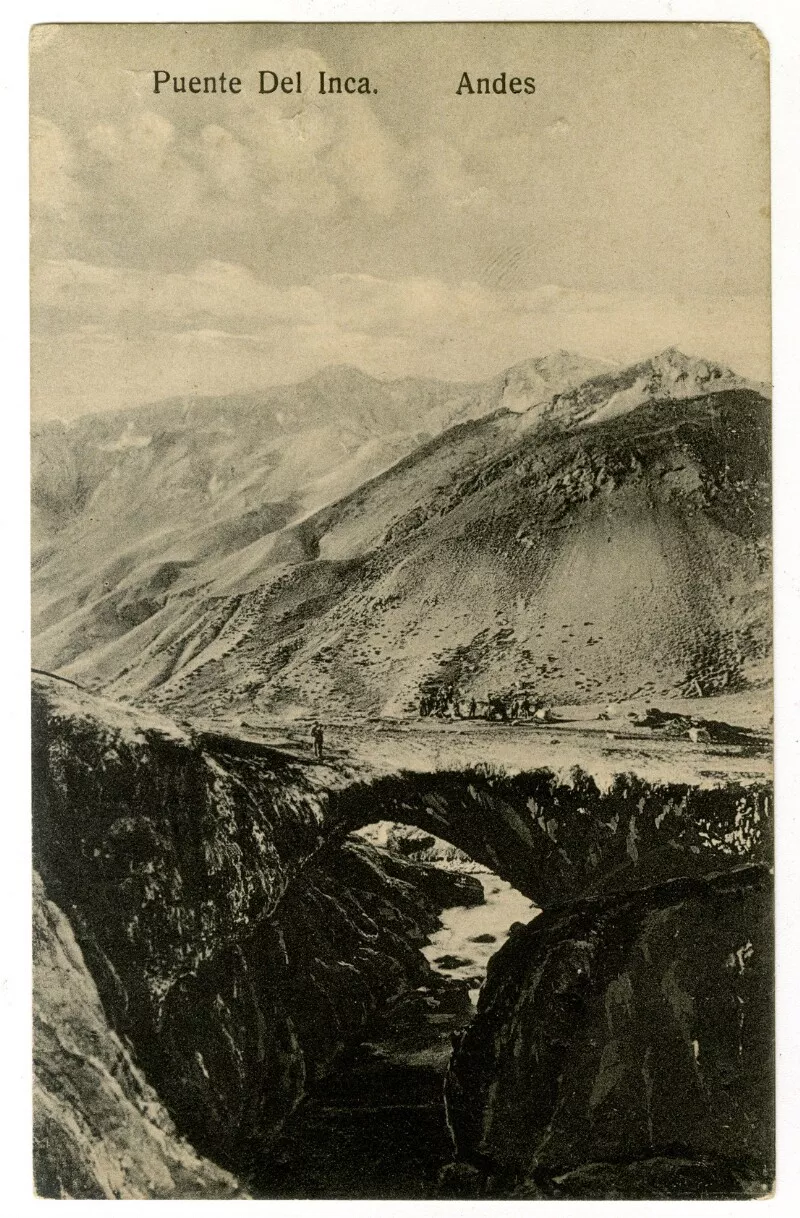 Puente del Inca, Andes  [fotografía] Hume y Ca.