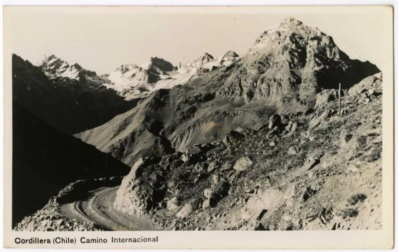 Cordillera (Chile) Camino Internacional  [fotografía] Enrique Forestier.