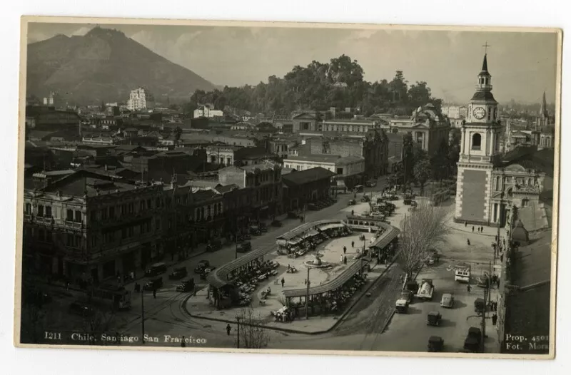 Chile.-Santiago San Francisco  [fotografía] Foto Mora.