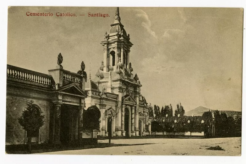 Cementerio Catolico. - Santiago  [fotografía] Hume y Ca.