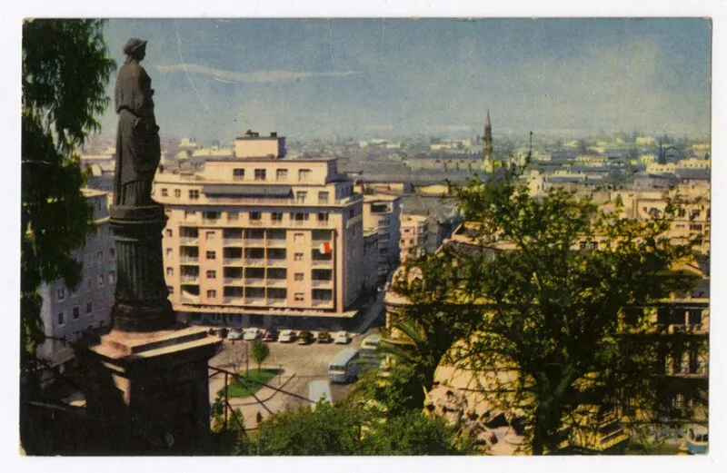 Chile - Santiago, Vista Parcial desde el Cerro Sta. Lucía  [fotografía]
