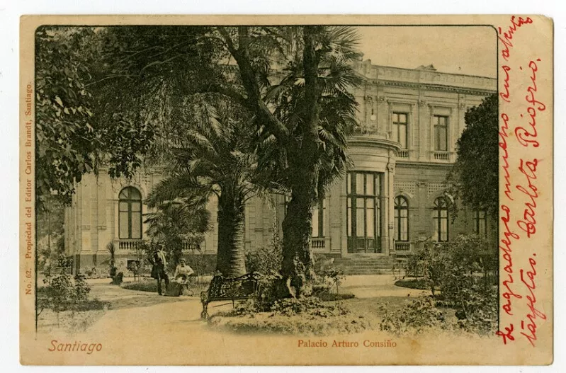 Santiago, Palacio Arturo Cousiño  [fotografía] Carlos Brandt.