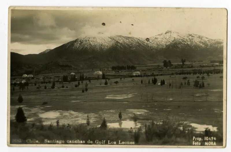 Chile, Santiago canchas de Golf Los Leones  [fotografía] Foto Mora.