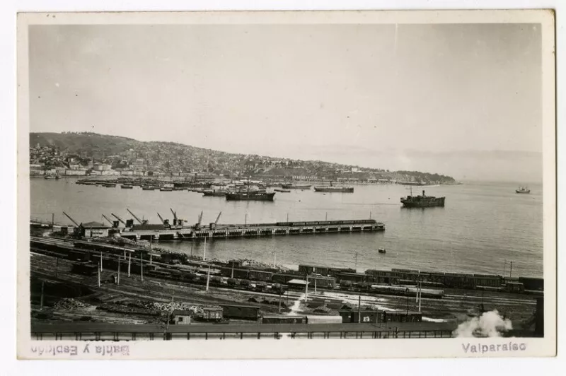 Valparaíso Bahía y Espigón  [fotografía].