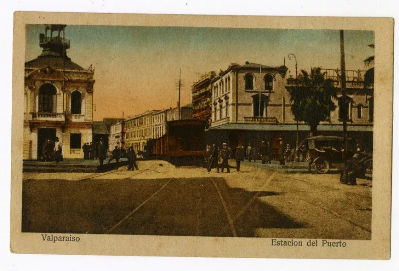 Valparaiso Estacion del Puerto  [fotografía] Grimm & Kern.