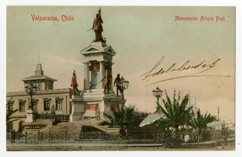 Valparaíso, Chile Monumento Arturo Prat  [fotografía].