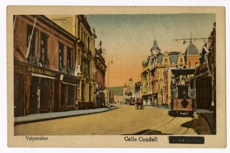 Valparaiso Calle Condell  [fotografía] Grimm & Kern