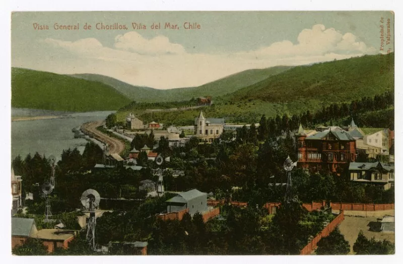 Vista General de Chorrillos, Viña del Mar, Chile  [fotografía] J. Allan.