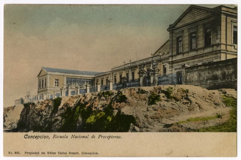 Concepcion, Escuela Nacional de Preceptoras  [fotografía] Carlos Brandt.