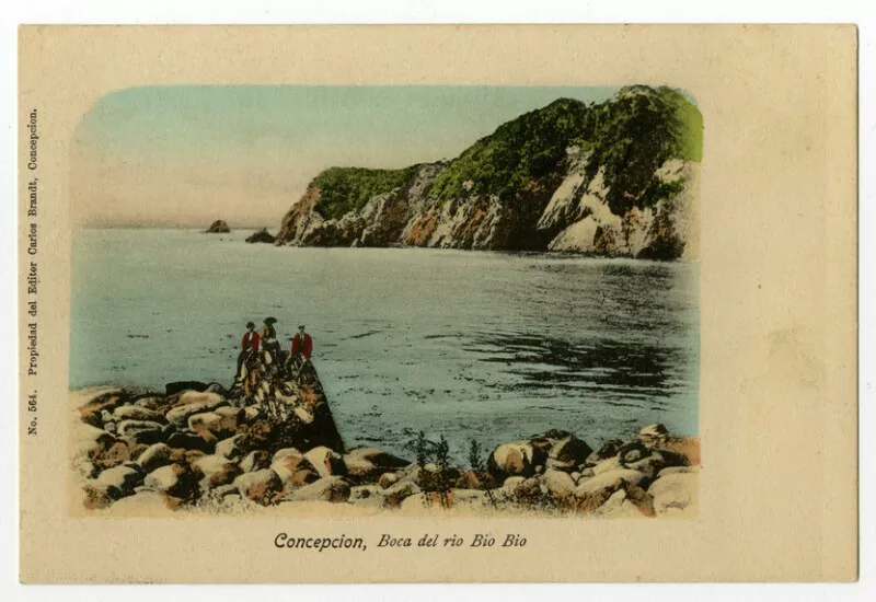 Concepción, Boca del río Bio Bio  [fotografía].