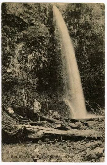 Rio-Bueno - Salto del "Contra"  [fotografía] Castoréne y Lárre.