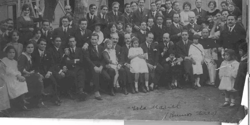 [Colonia chilena de residentes en Buenos Aires]  [fotografía].