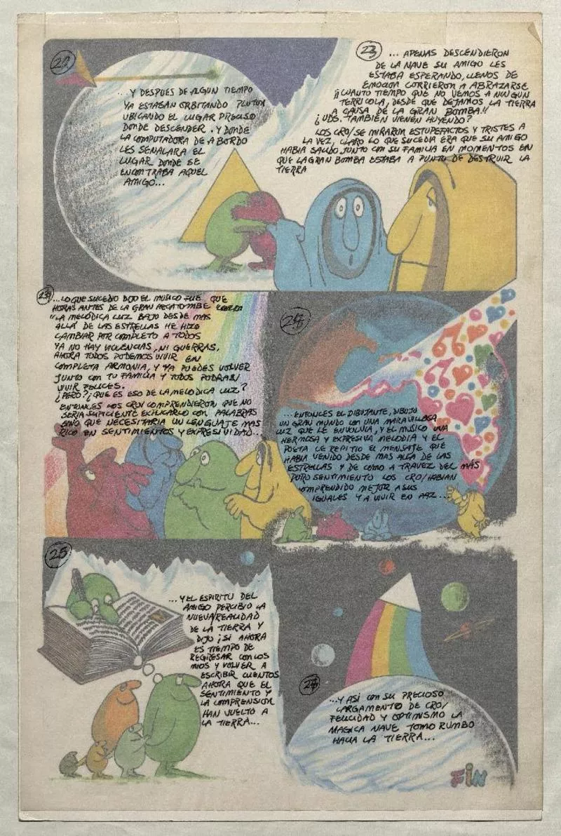 [Dibujos historieta Cocondritos]  [dibujo] Pablo Castro.