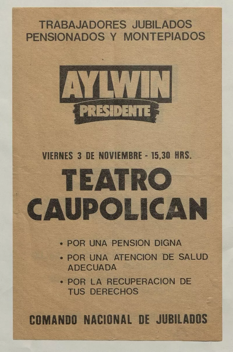 Aylwin Presidente  [estampa].