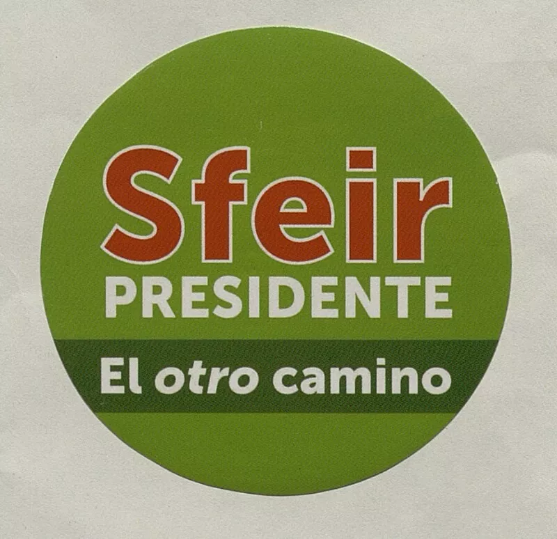 Sfeir Presidente el otro camino. [estampa] :