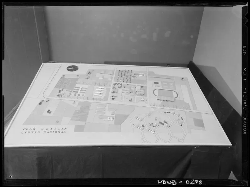 Plan Chillán Centro Nacional  [fotografía] Antonio Quintana.