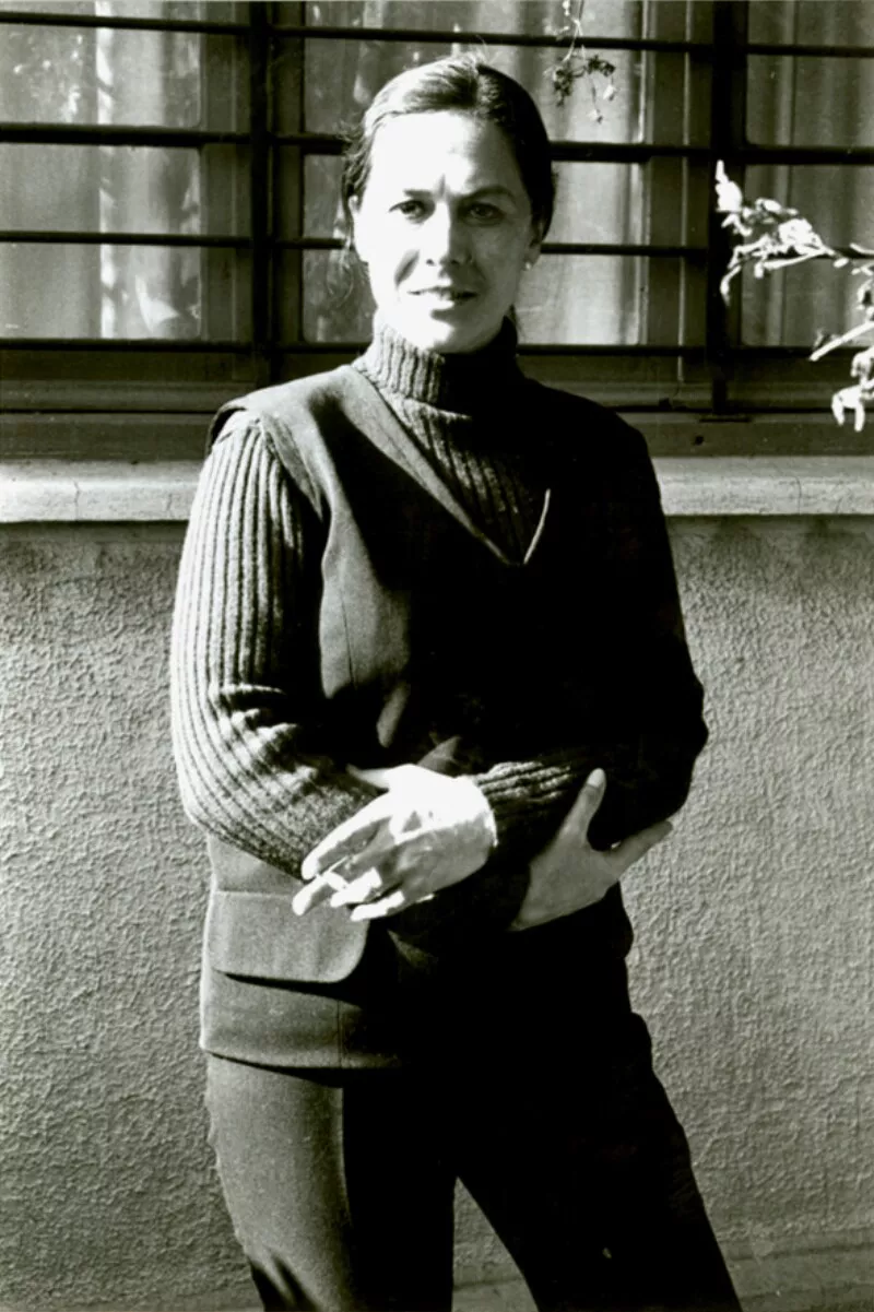 Retrato de Sybila Arredondo  [Fotografía] Jorge Aravena Llanca.